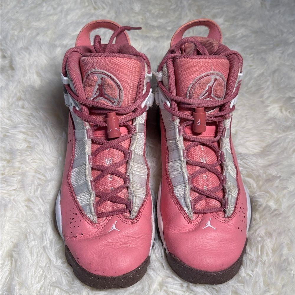 Jordan Kids Sneakers in Pink and White